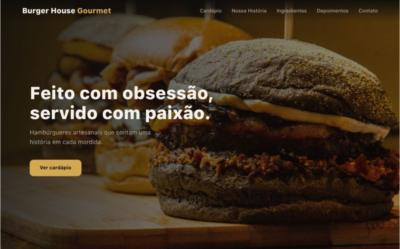 Burger House Gourmet Banner